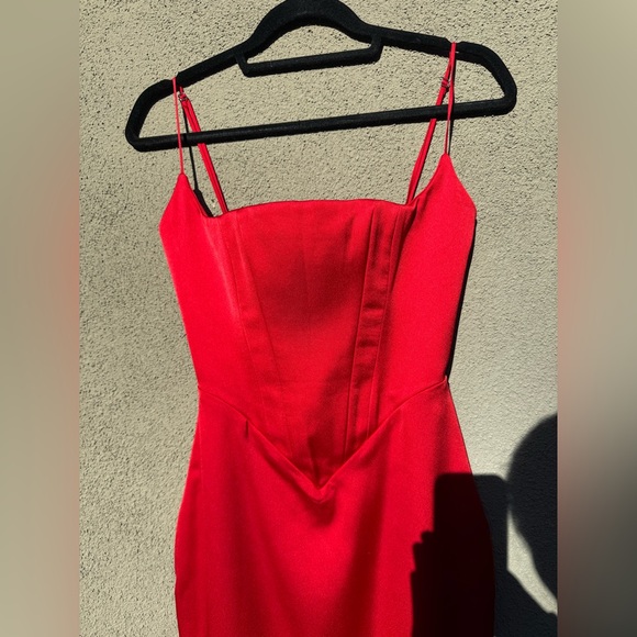 Sold Out House of CB Anais Corseted Midi Dress - Picture 5 of 10